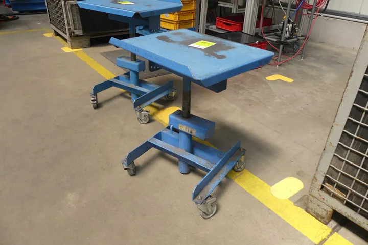 Eurokraft - Materialwagen, ohne Inhalt Tragkraft: max. 150 kg